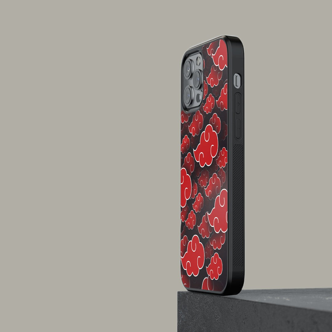 Akatsuki Clouds Glass iPhone Case for iPhone 13 Pro | Macmerise