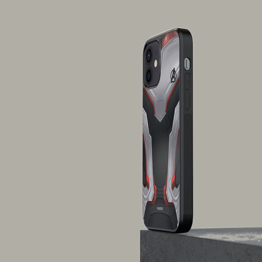 Avengers Endgame Suit Glass iPhone Case for iPhone 12 | Macmerise