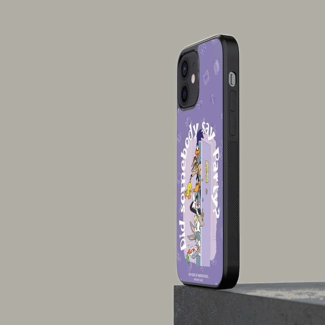 Did Somebody Say Party Glass iPhone Case for iPhone 12 | Macmerise
