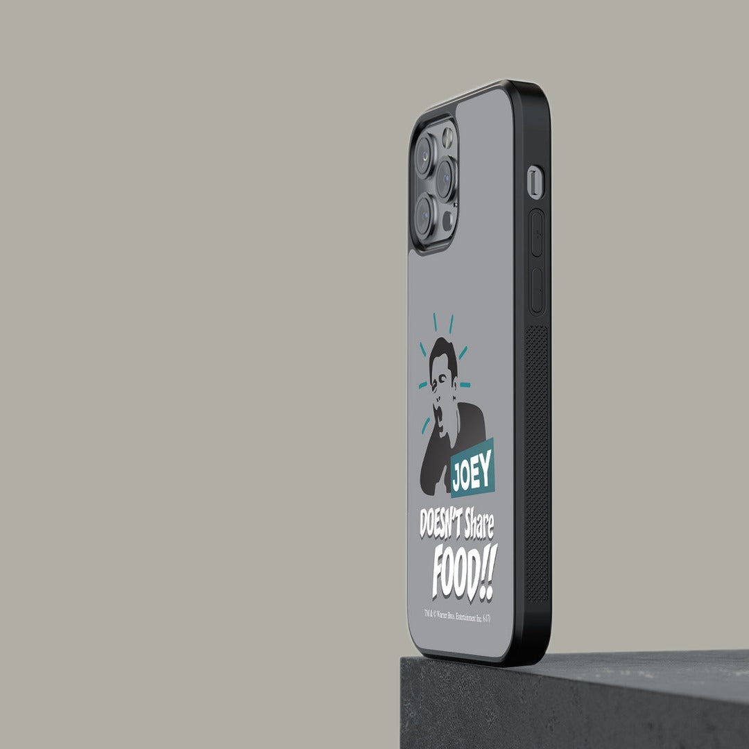 Joey Doesnt Share Food Glass iPhone Case for iPhone 13 Pro Max | Macmerise