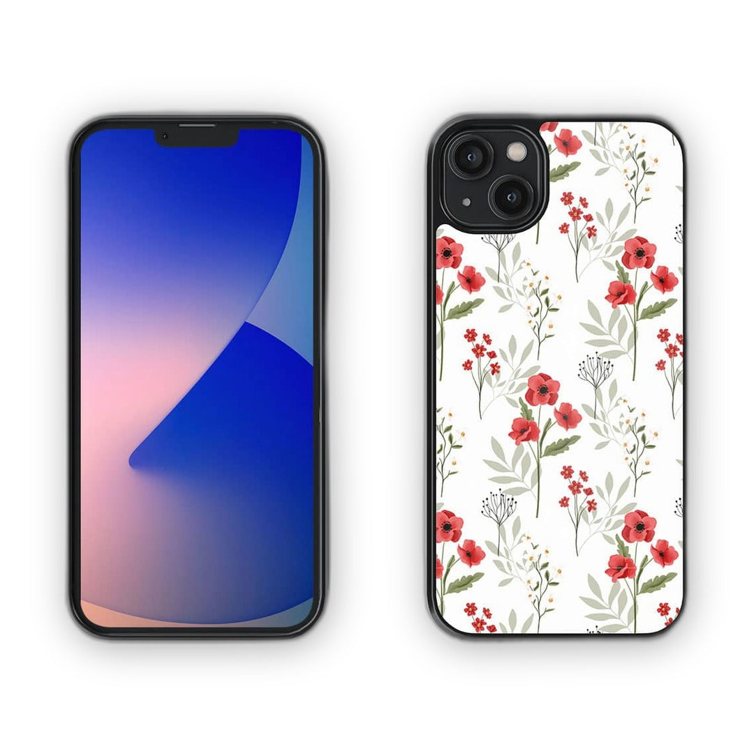 Sk Crimson Glory Glass iPhone Case for iPhone 14 Plus | Macmerise