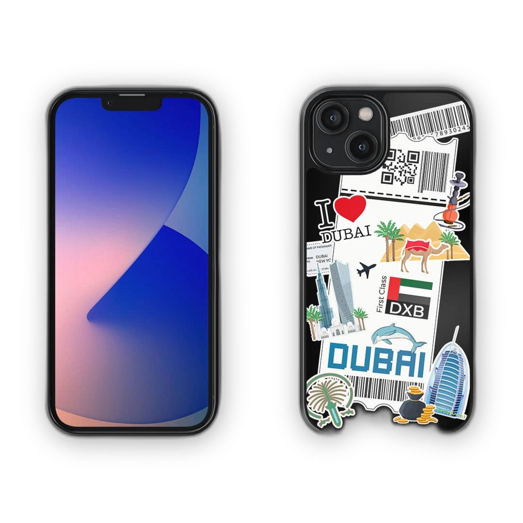 Dubai Dreamscape Glass iPhone Case for iPhone 14 | Macmerise
