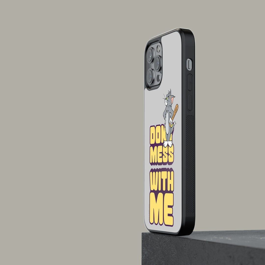 Dont Mess With Me Glass iPhone Case for iPhone 13 Pro | Macmerise