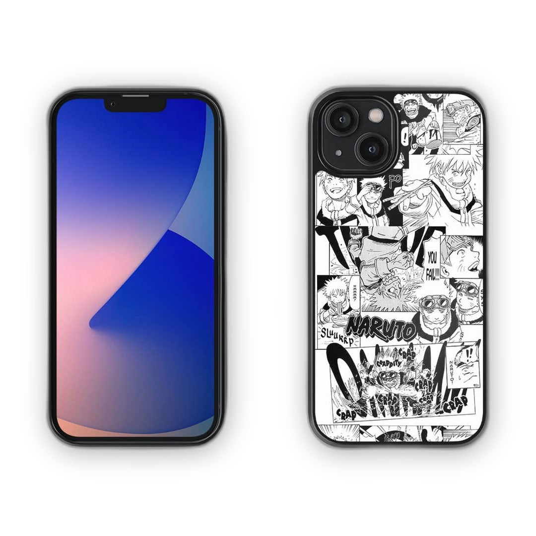 Naruto Collage Glass iPhone Case for iPhone 14 | Macmerise