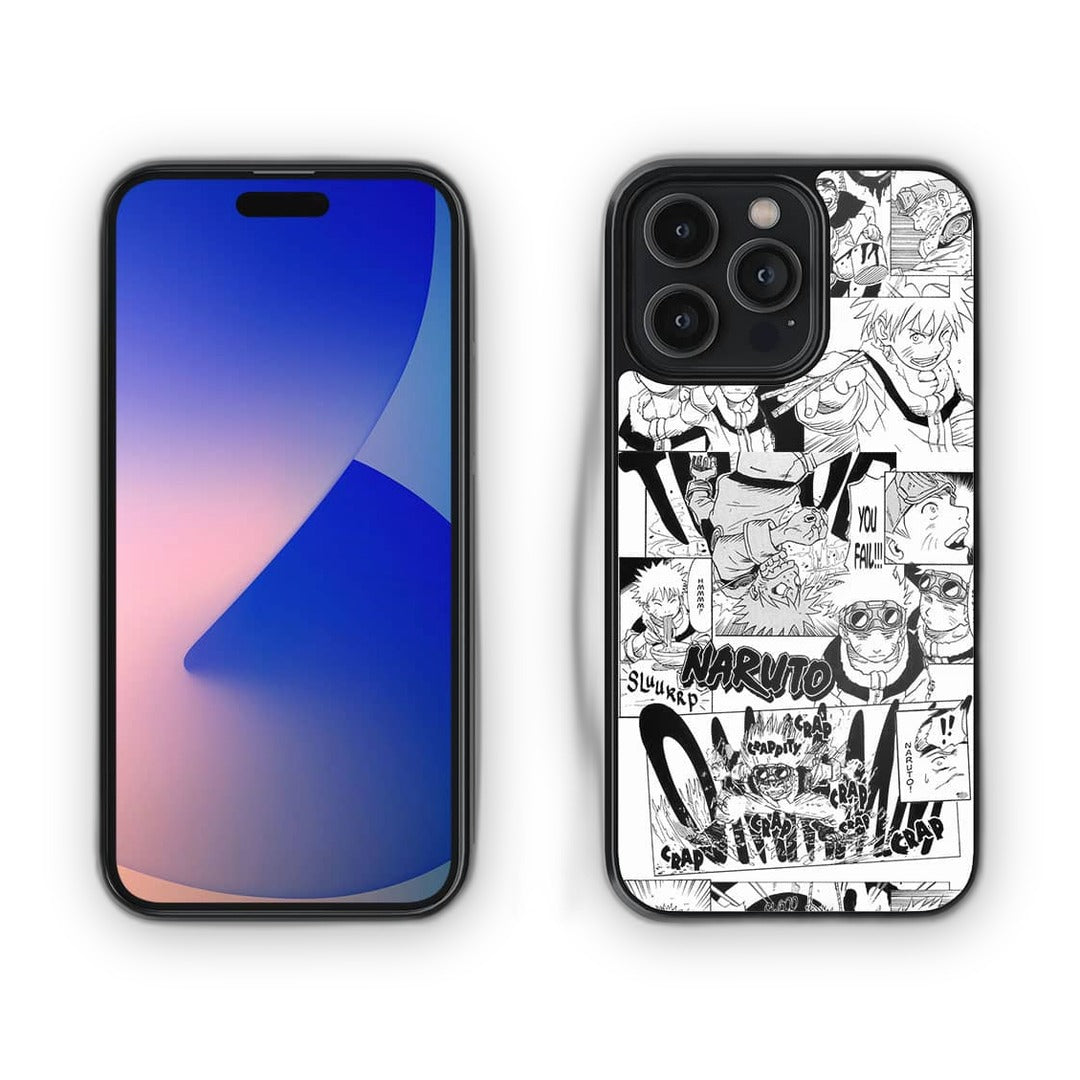 Naruto Collage Glass iPhone Case for iPhone 14 Pro Max | Macmerise