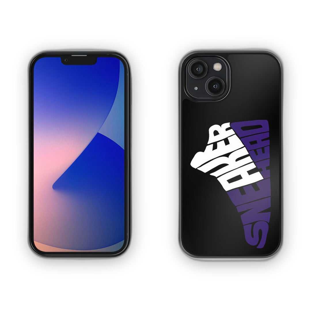 Sneakerhead Court Purple Glass iPhone Case for iPhone 14 | Macmerise