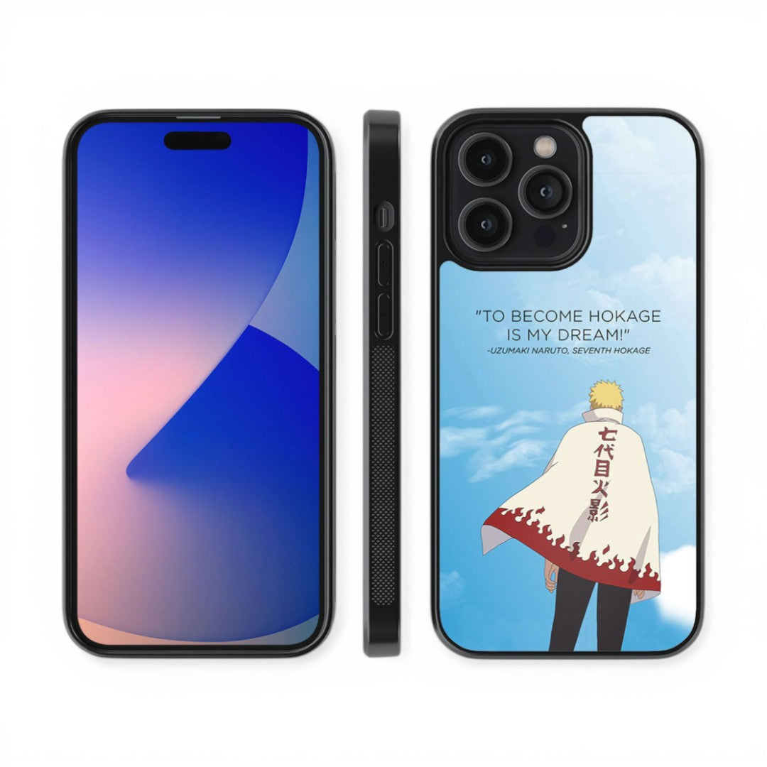 7th Hokage Glass iPhone Case for iPhone 14 Pro Max | Macmerise