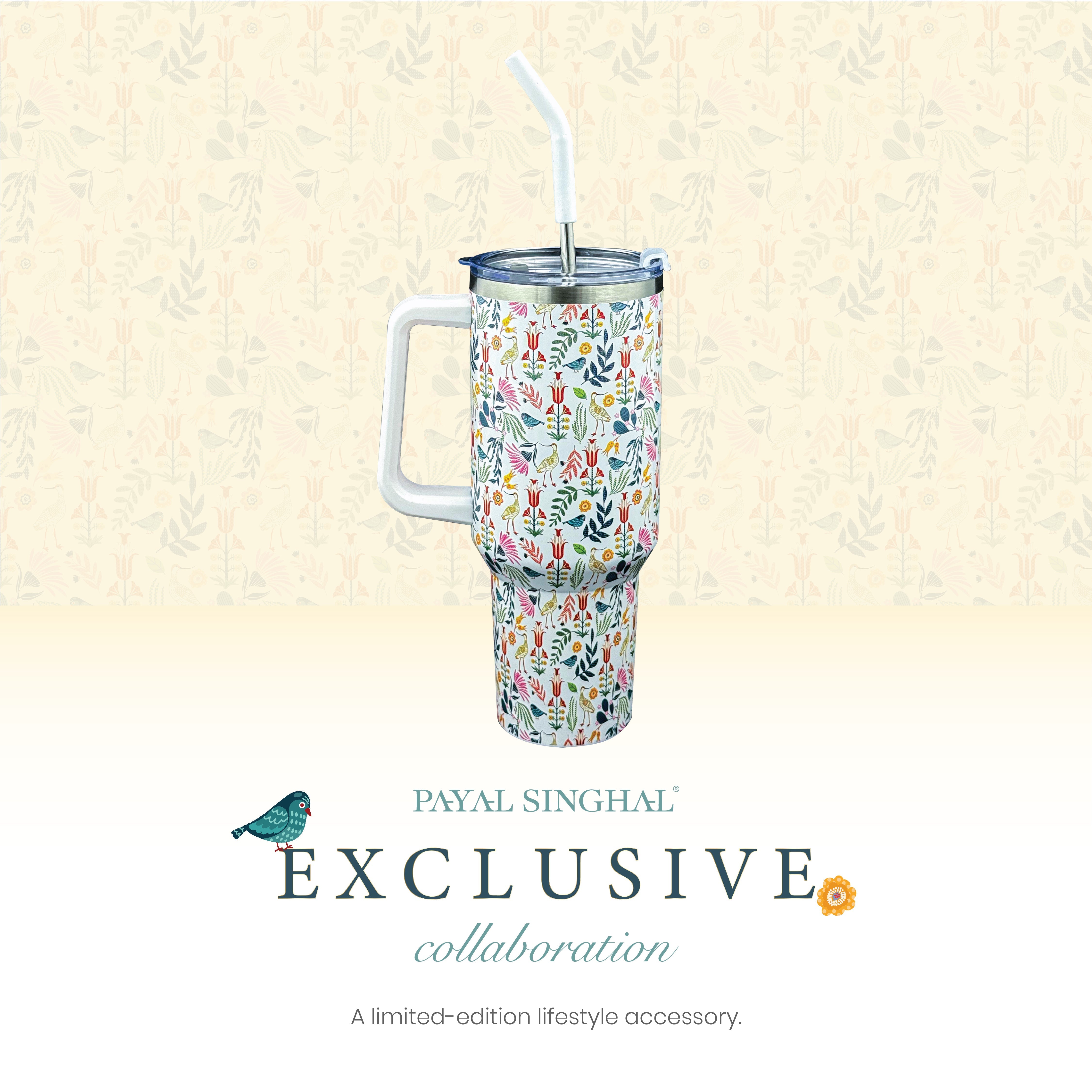 Payal Singhal FOMO Tumbler White | Macmerise