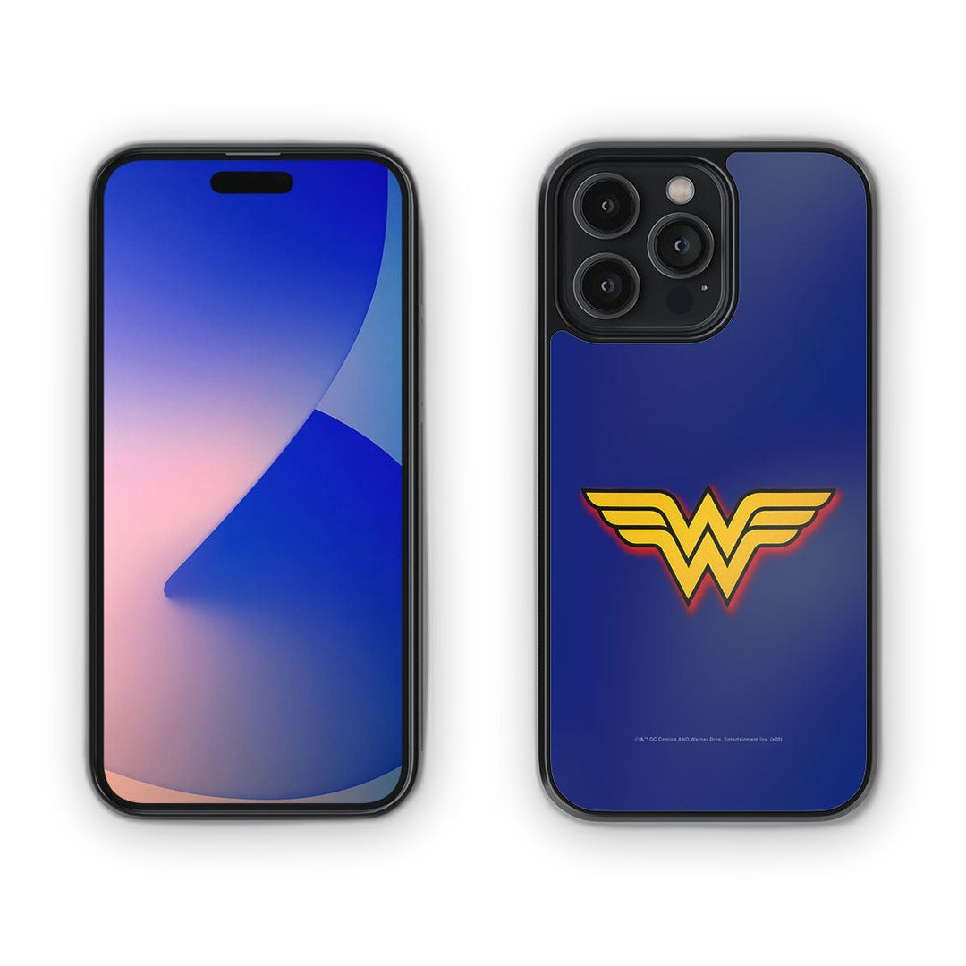 Logo Wonder Woman Glass iPhone Case for iPhone 14 Pro Max | Macmerise