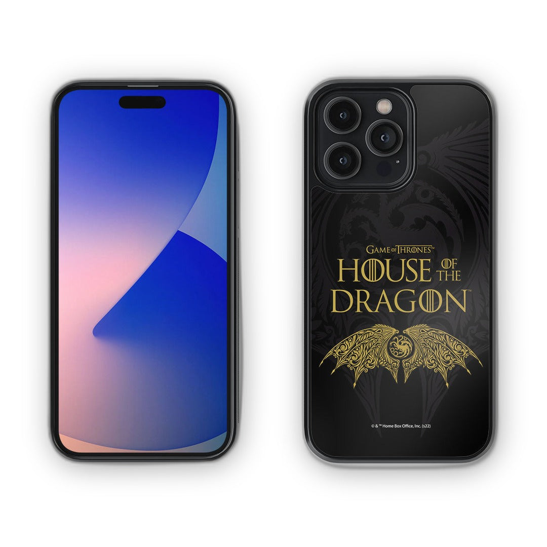 Winged Targaryen Crest Glass iPhone Case for iPhone 14 Pro Max | Macmerise