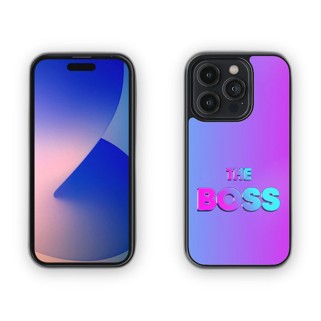 I Am the Boss Glass iPhone Case for iPhone 14 Pro | Macmerise