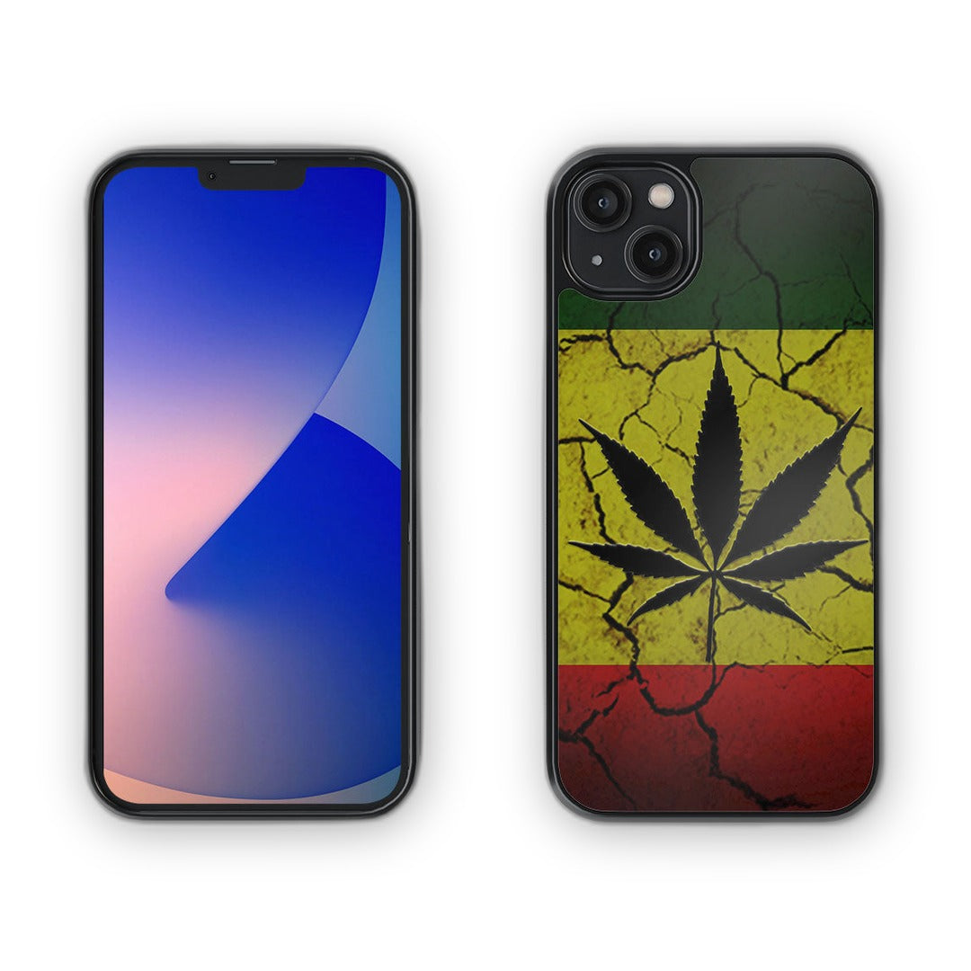 Rastafari Glass iPhone Case for iPhone 14 Plus | Macmerise