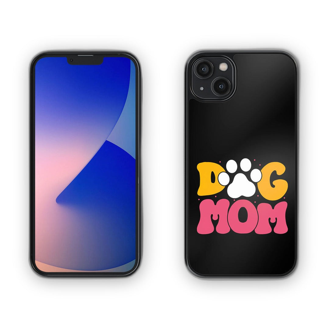 Dog Mom Glass iPhone Case for iPhone 14 Plus | Macmerise