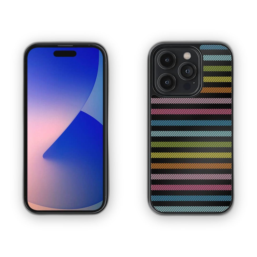 Stripes All the Way Glass iPhone Case for iPhone 14 Pro | Macmerise