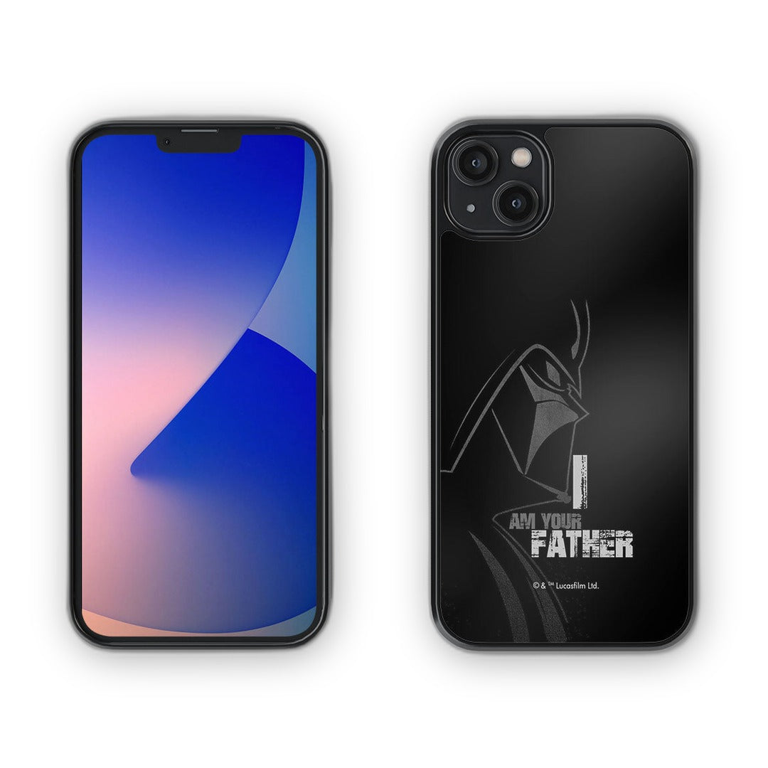 I Am Your Father Glass iPhone Case for iPhone 14 Plus | Macmerise