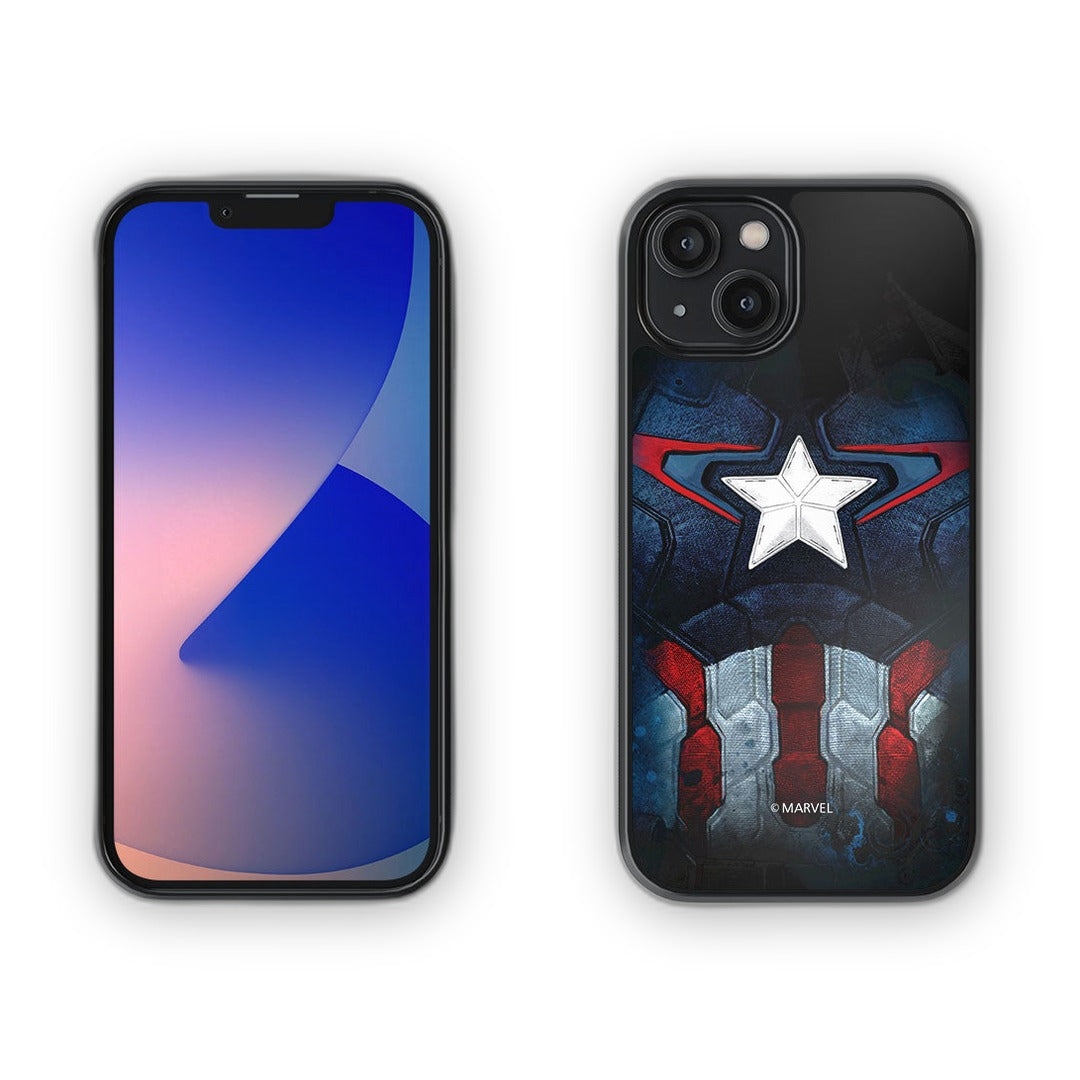 Suit Up Captain Glass iPhone Case for iPhone 14 | Macmerise