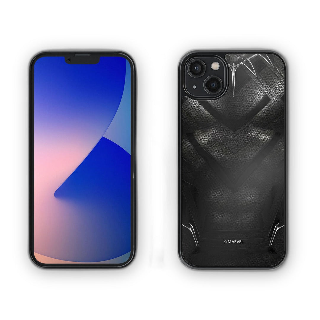Suit Up Black Panther Glass iPhone Case for iPhone 14 Plus | Macmerise