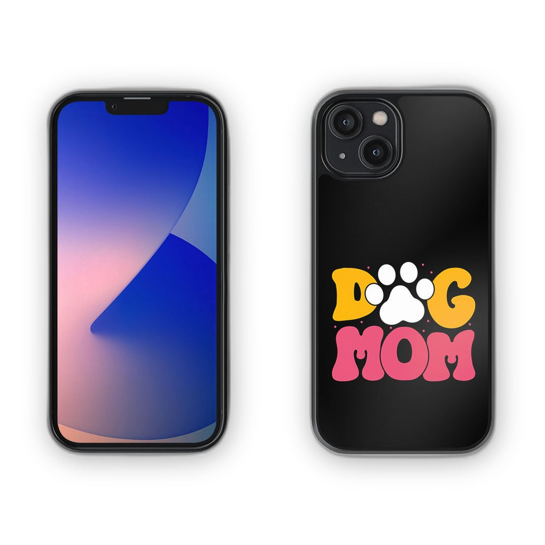 Dog Mom Glass iPhone Case for iPhone 14 | Macmerise