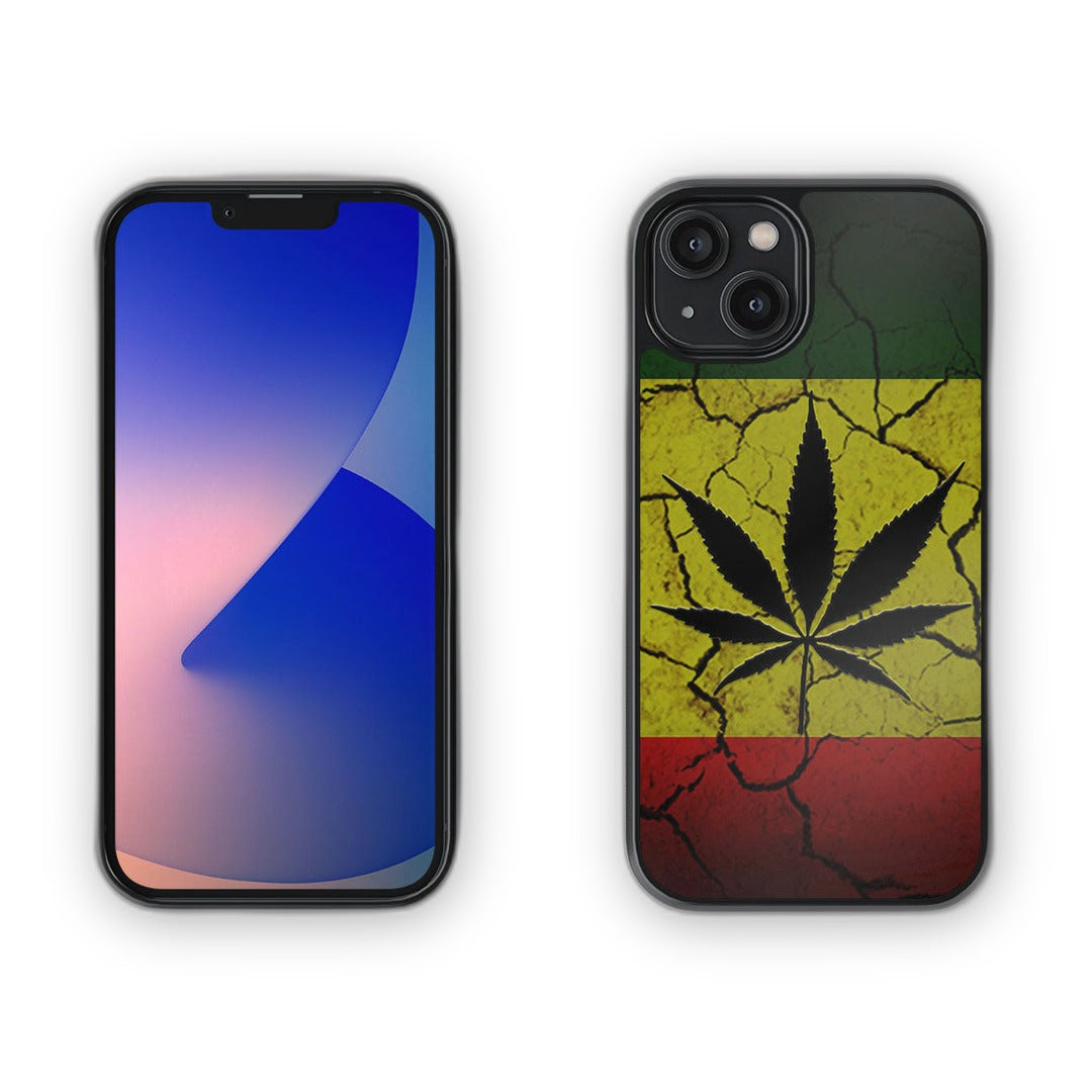 Rastafari Glass iPhone Case for iPhone 14 | Macmerise