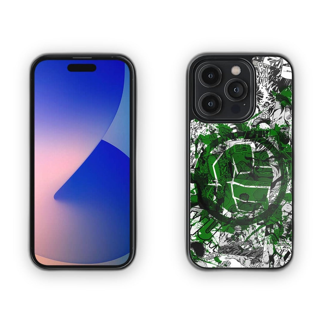 Splash Out Hulk Fist Glass iPhone Case for iPhone 14 Pro | Macmerise
