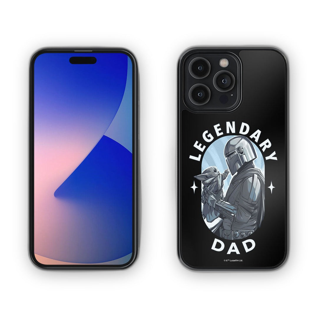 Mandalorian Dad Glass iPhone Case for iPhone 14 Pro Max | Macmerise