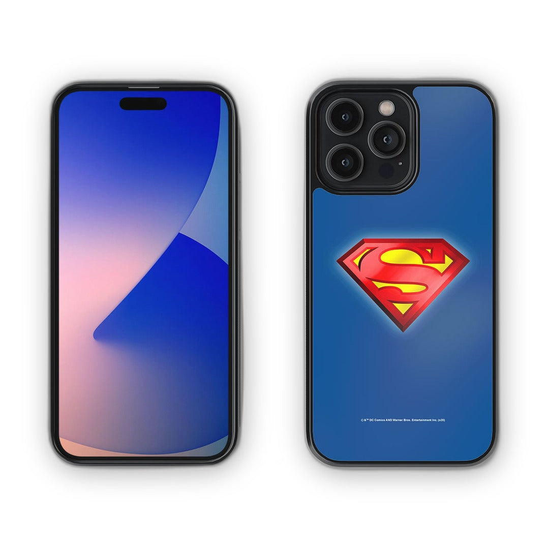 Logo Superman Glass iPhone Case for iPhone 14 Pro Max | Macmerise