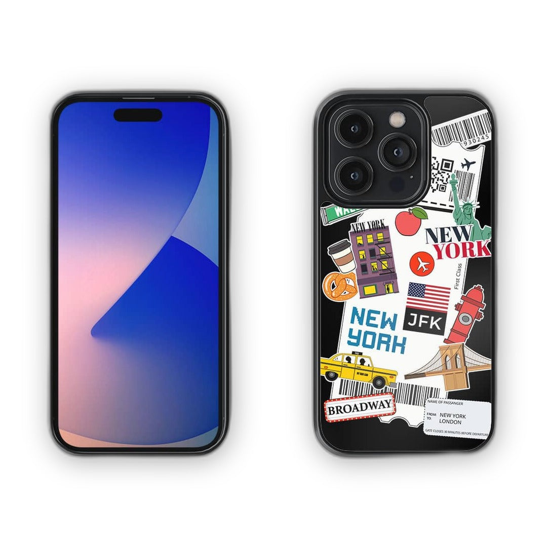 New York Nexus Glass iPhone Case for iPhone 14 Pro | Macmerise