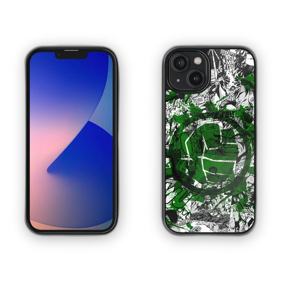 Splash Out Hulk Fist Glass iPhone Case for iPhone 14 | Macmerise