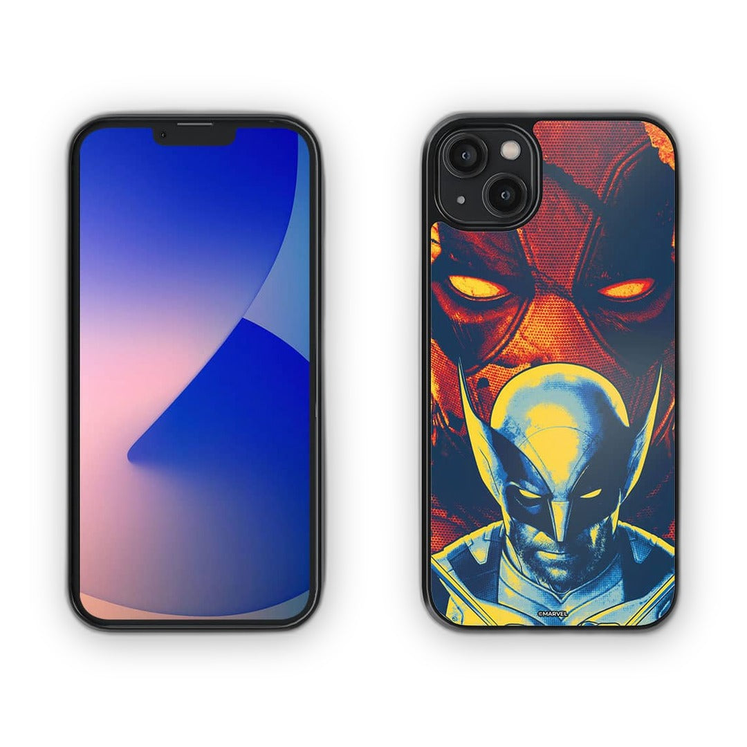 Deadpool Flame Glass iPhone Case for iPhone 14 Plus | Macmerise