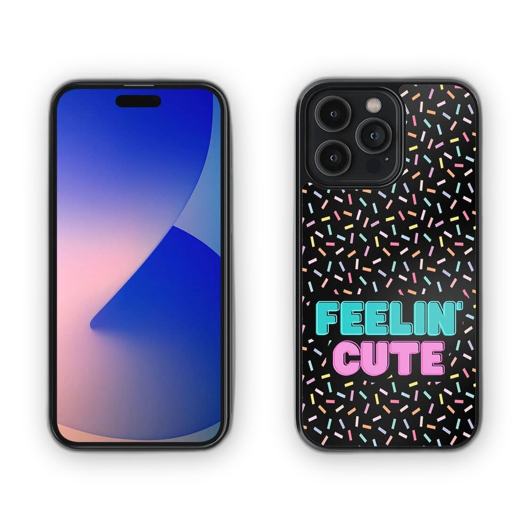 Feelin Cute Glass iPhone Case for iPhone 14 Pro Max | Macmerise