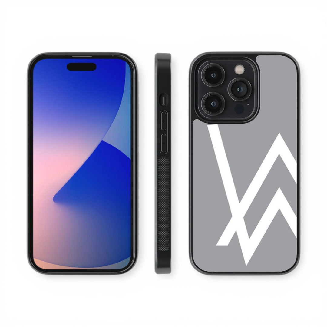 Alan Walker Zoom in Glass iPhone Case for iPhone 14 Pro | Macmerise