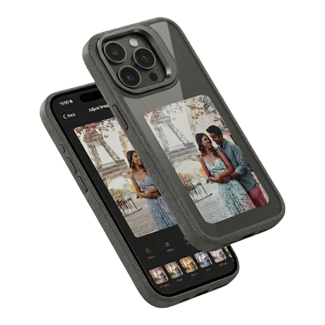 Dopamine Kickstand iPhone Case Grey for iPhone 15 Pro | Macmerise