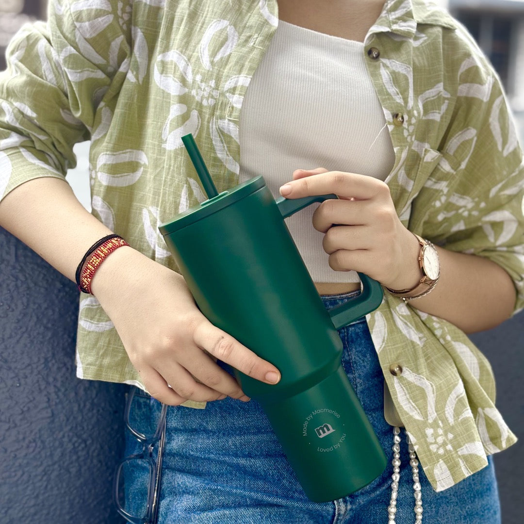 FOMO Plus Tumbler Olive Green | Macmerise