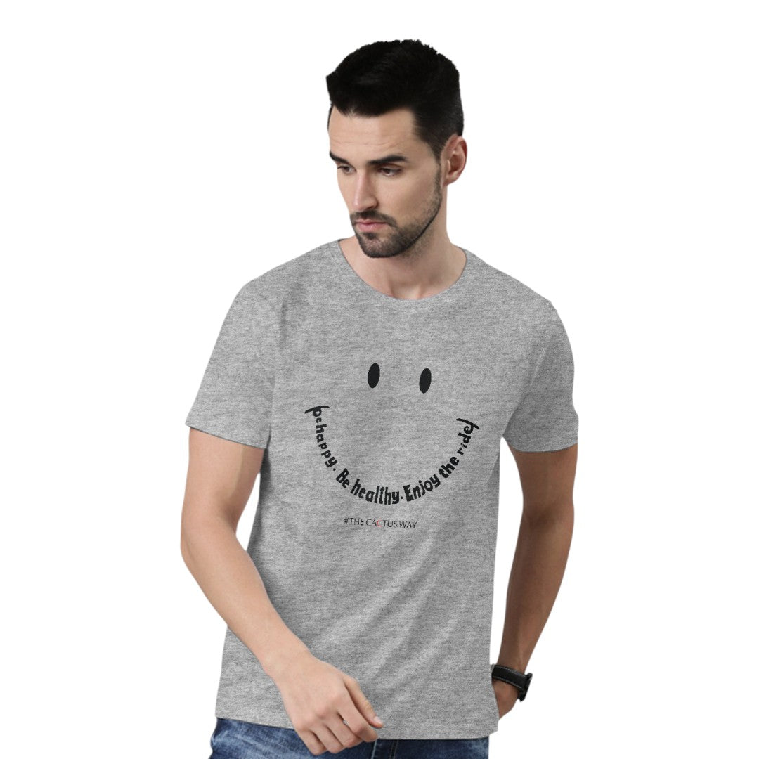 Be Happy Be Healthy Unisex T-Shirt | Macmerise