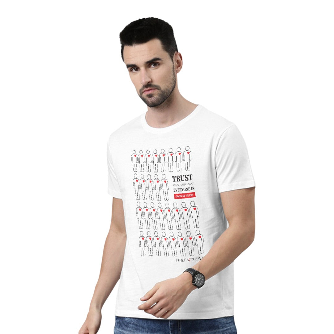Trust With Simple Belief Unisex T-Shirt | Macmerise