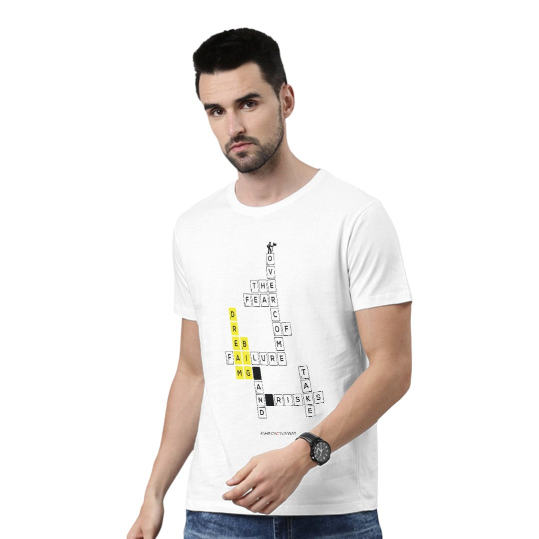 Dream Big and Take Risks Unisex T-Shirt | Macmerise