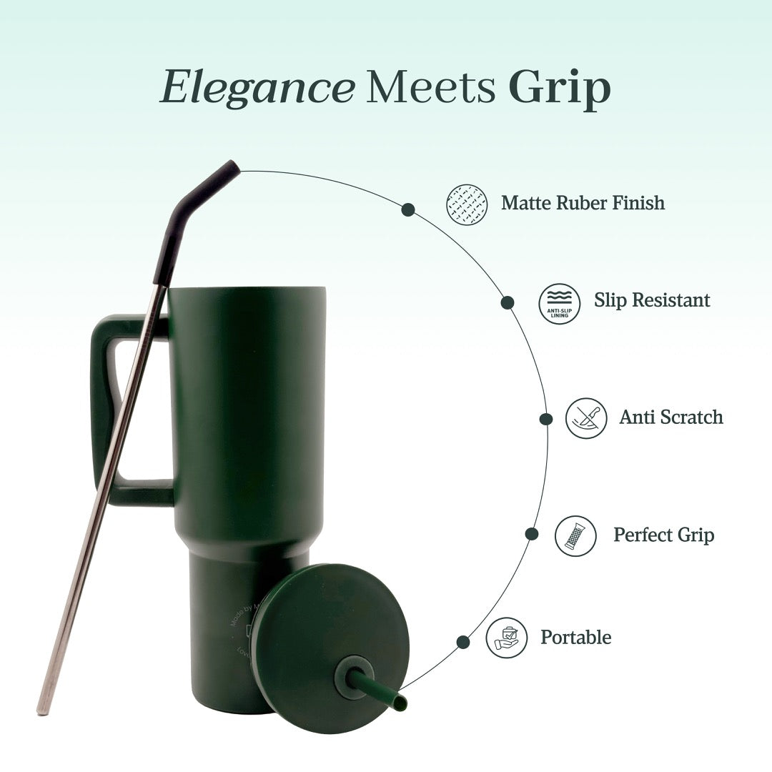 FOMO Plus Tumbler Olive Green | Macmerise