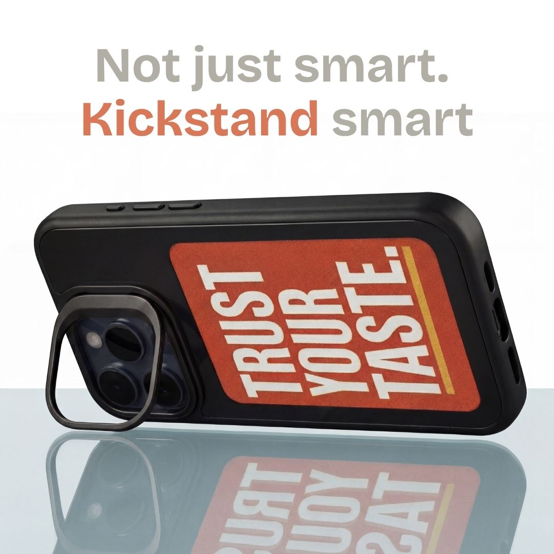 Dopamine Kickstand iPhone Case Grey for iPhone 15 Pro Max | Macmerise