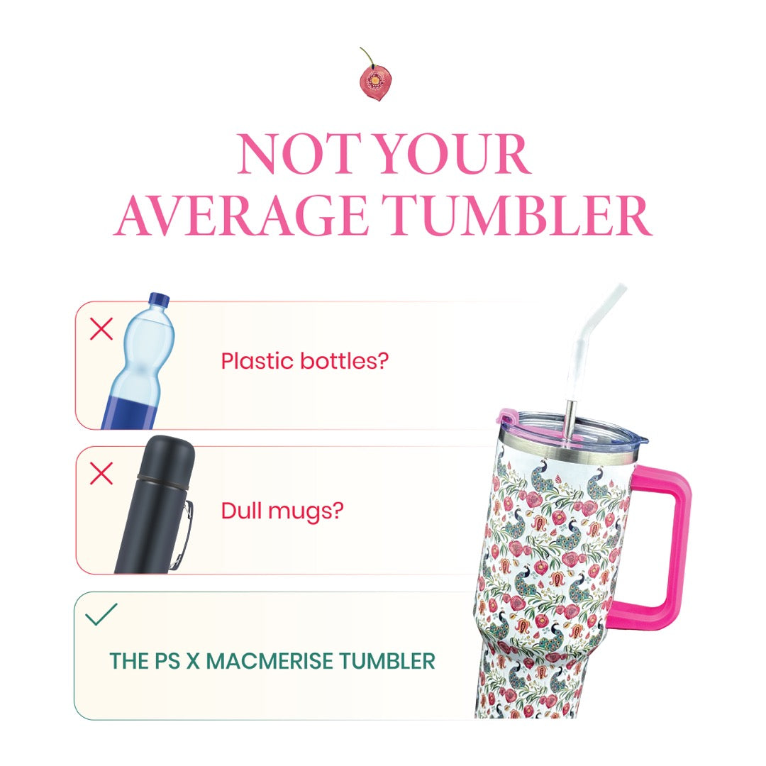 Payal Singhal FOMO Tumbler Fuchsia Pink | Macmerise