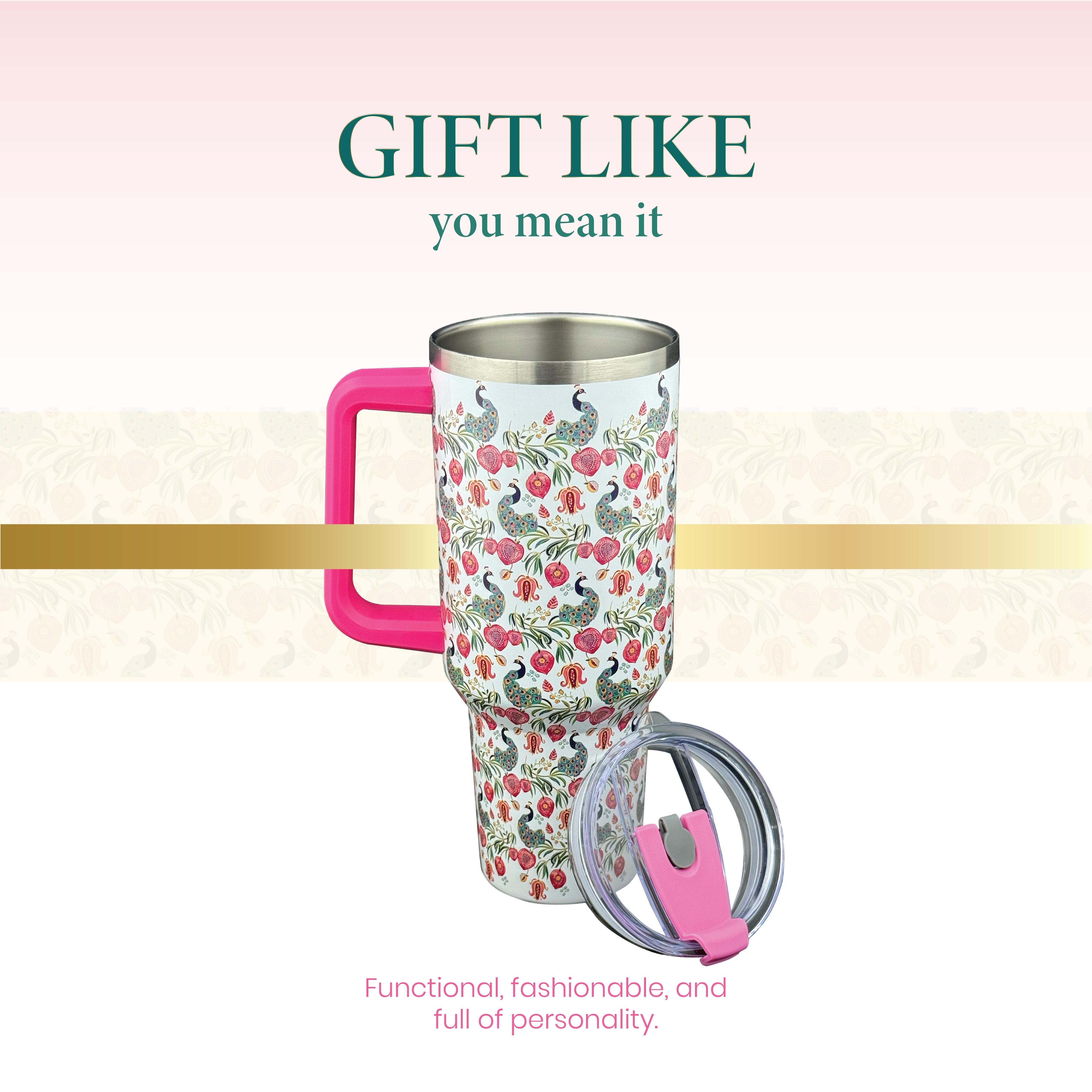 Payal Singhal FOMO Tumbler Fuchsia Pink | Macmerise