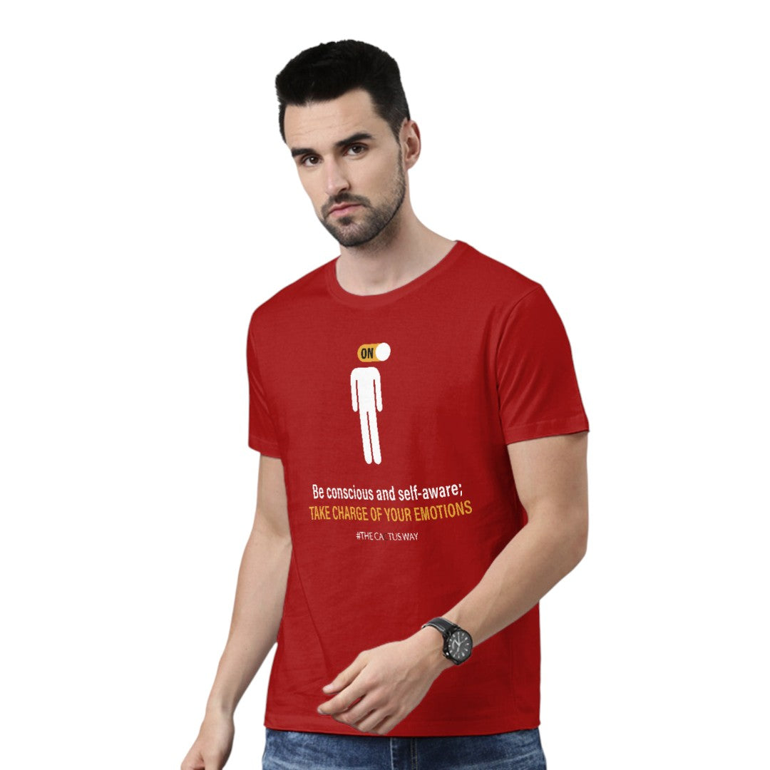 Be Concious and Self Aware Unisex T-Shirt | Macmerise