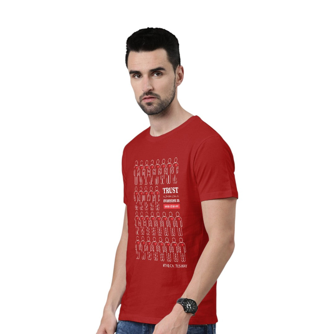Trust With Simple Belief Unisex T-Shirt | Macmerise