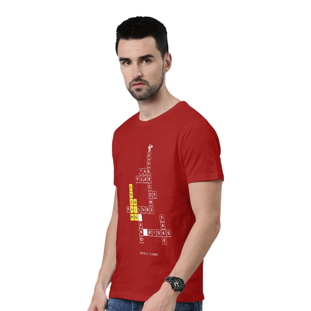 Dream Big and Take Risks Unisex T-Shirt | Macmerise