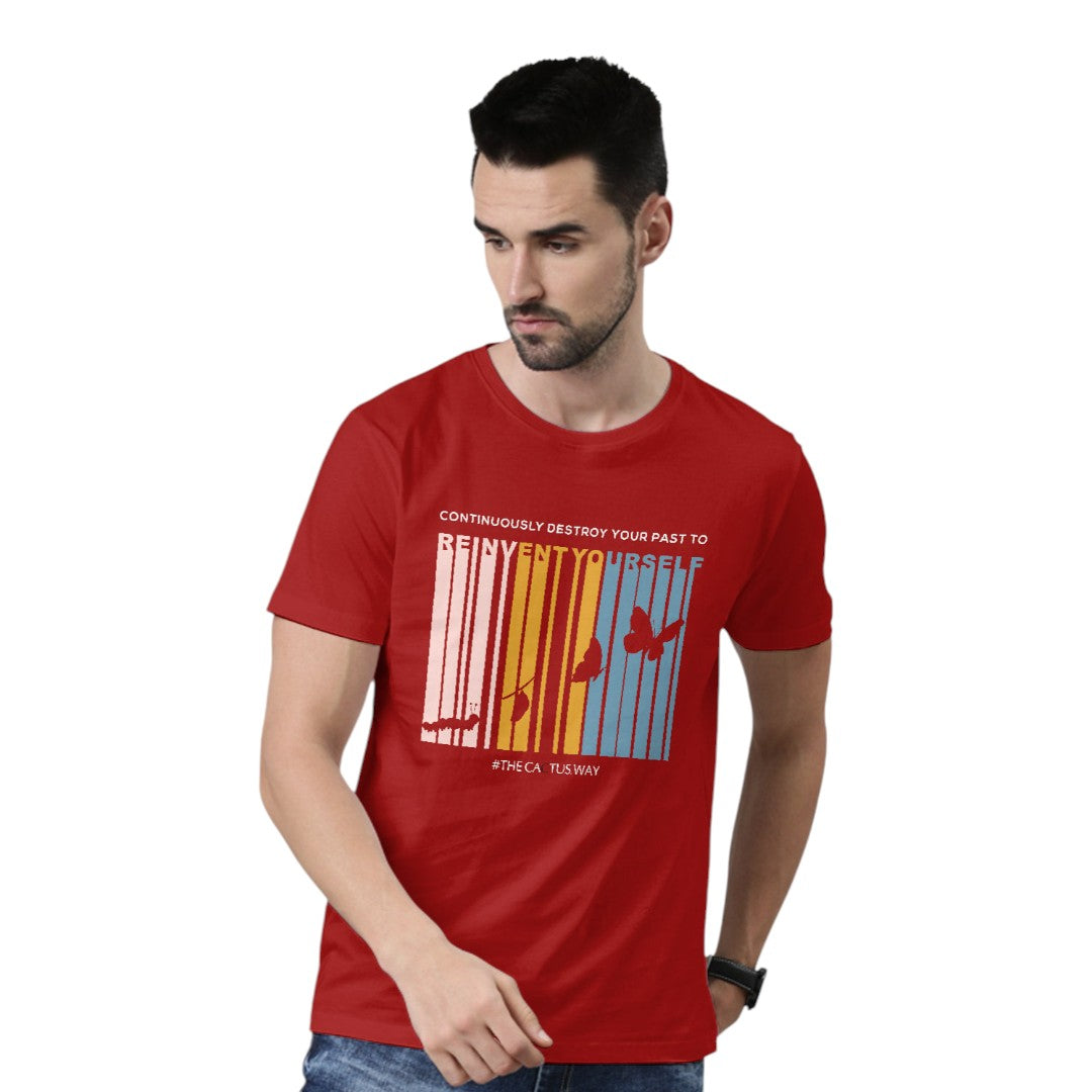 Continuously Destroy Your Past Unisex T-Shirt | Macmerise