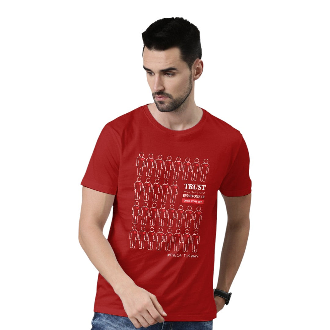 Trust With Simple Belief Unisex T-Shirt | Macmerise