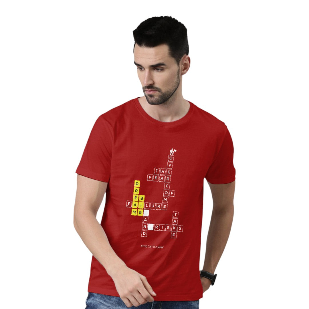 Dream Big and Take Risks Unisex T-Shirt | Macmerise