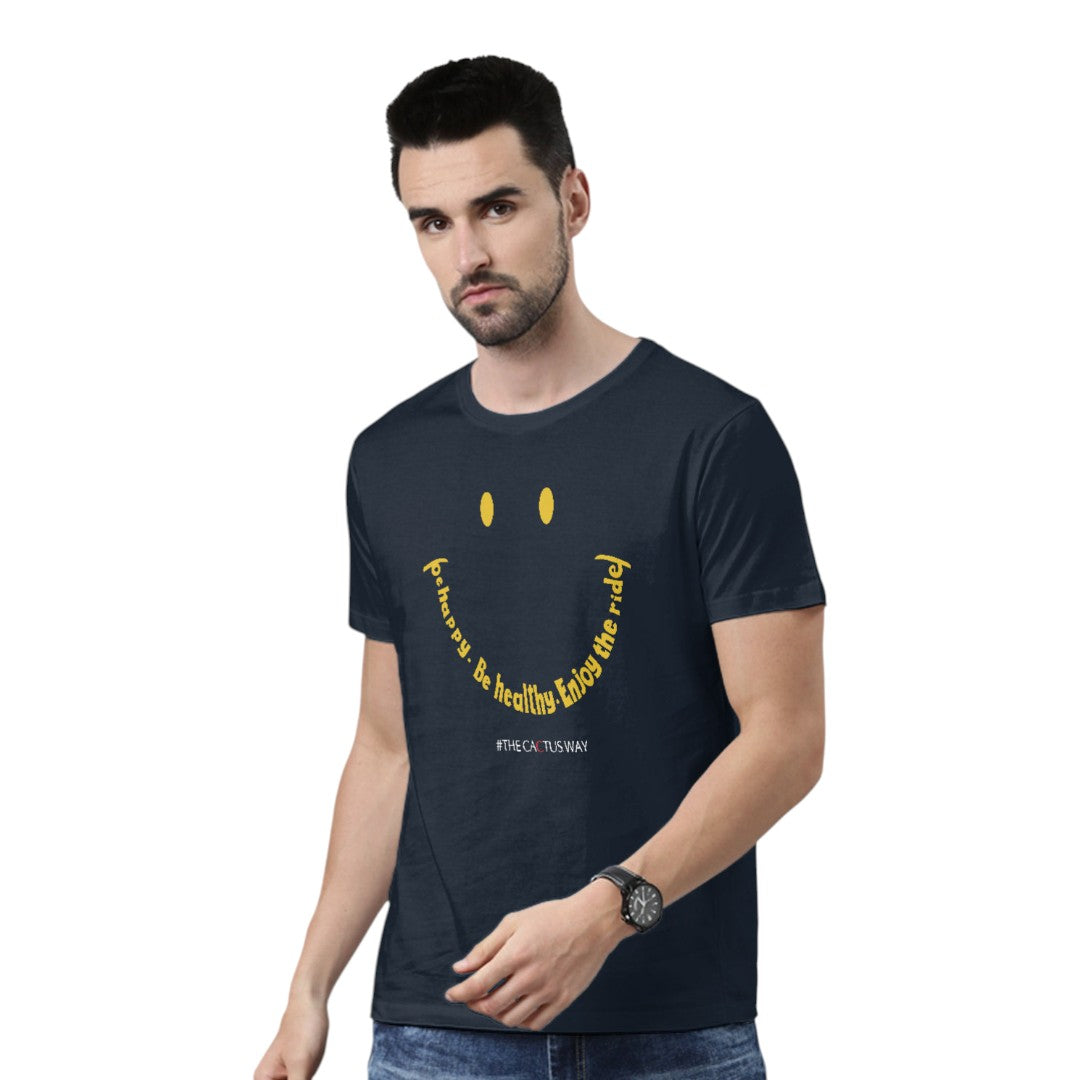 Be Happy Be Healthy Unisex T-Shirt | Macmerise