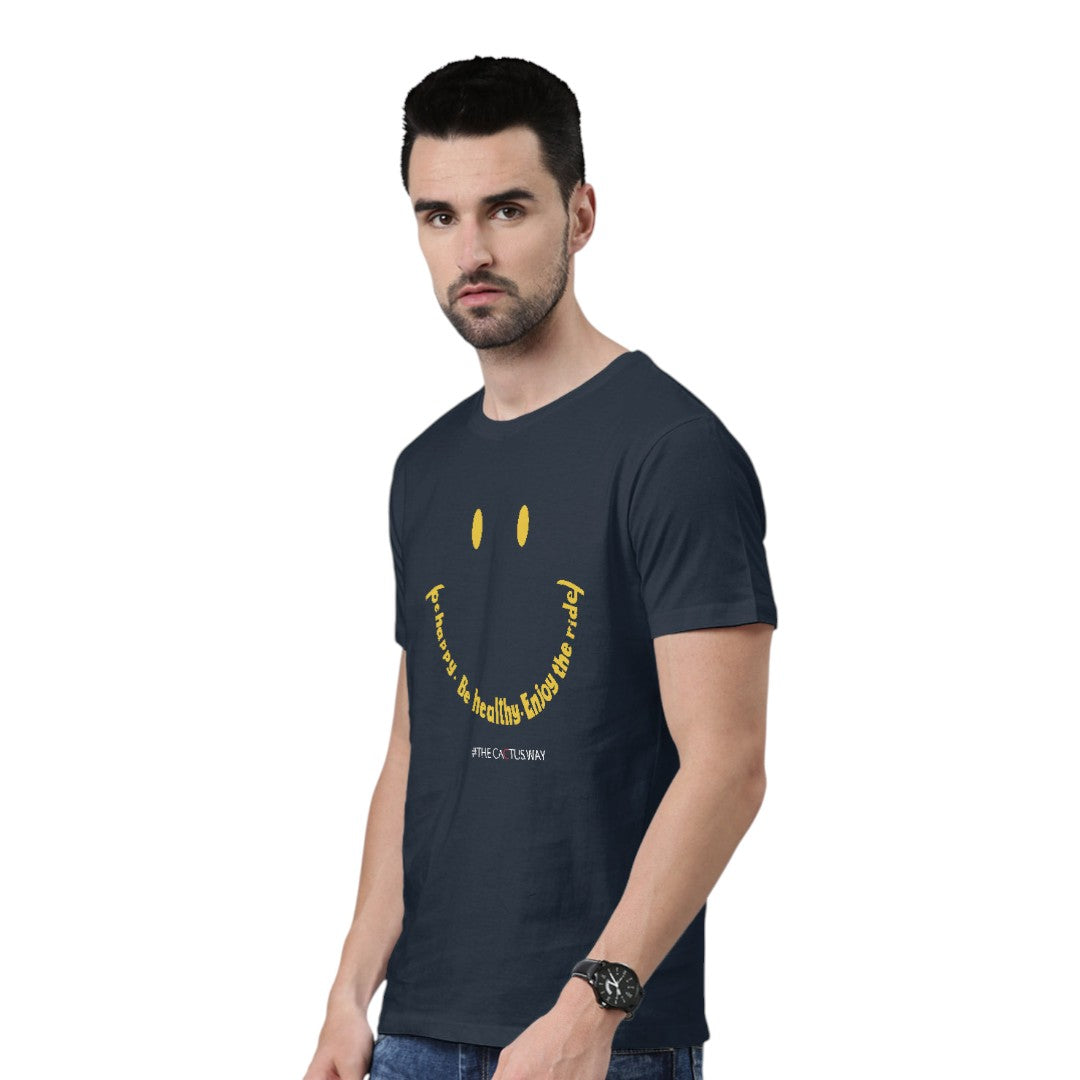 Be Happy Be Healthy Unisex T-Shirt | Macmerise