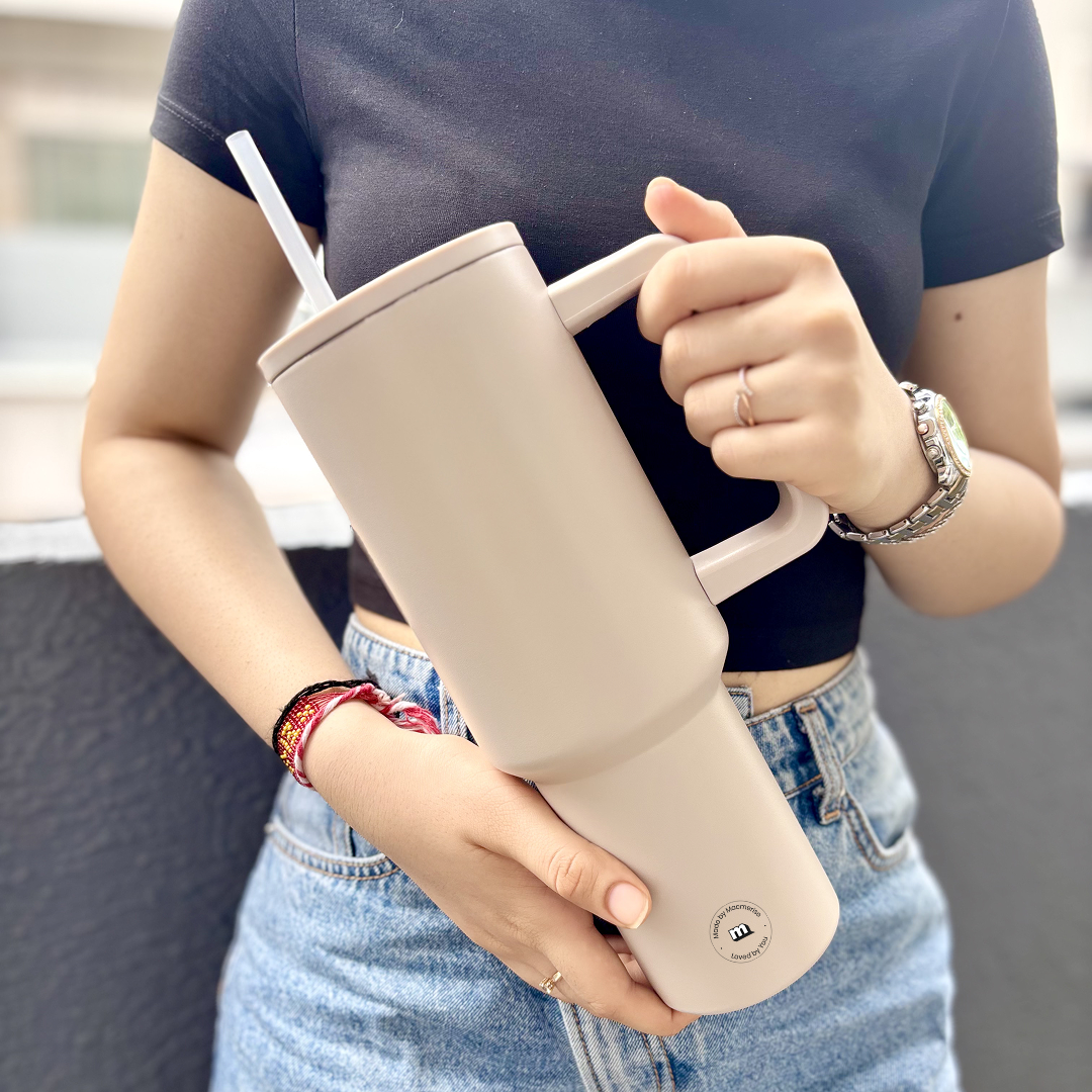 FOMO Plus Tumbler Beige | Macmerise