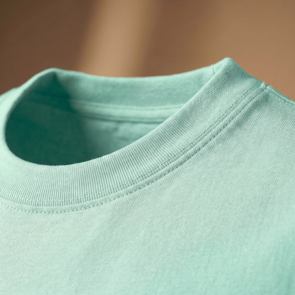 Classic Aqua Unisex T-Shirt - detail view | Macmerise